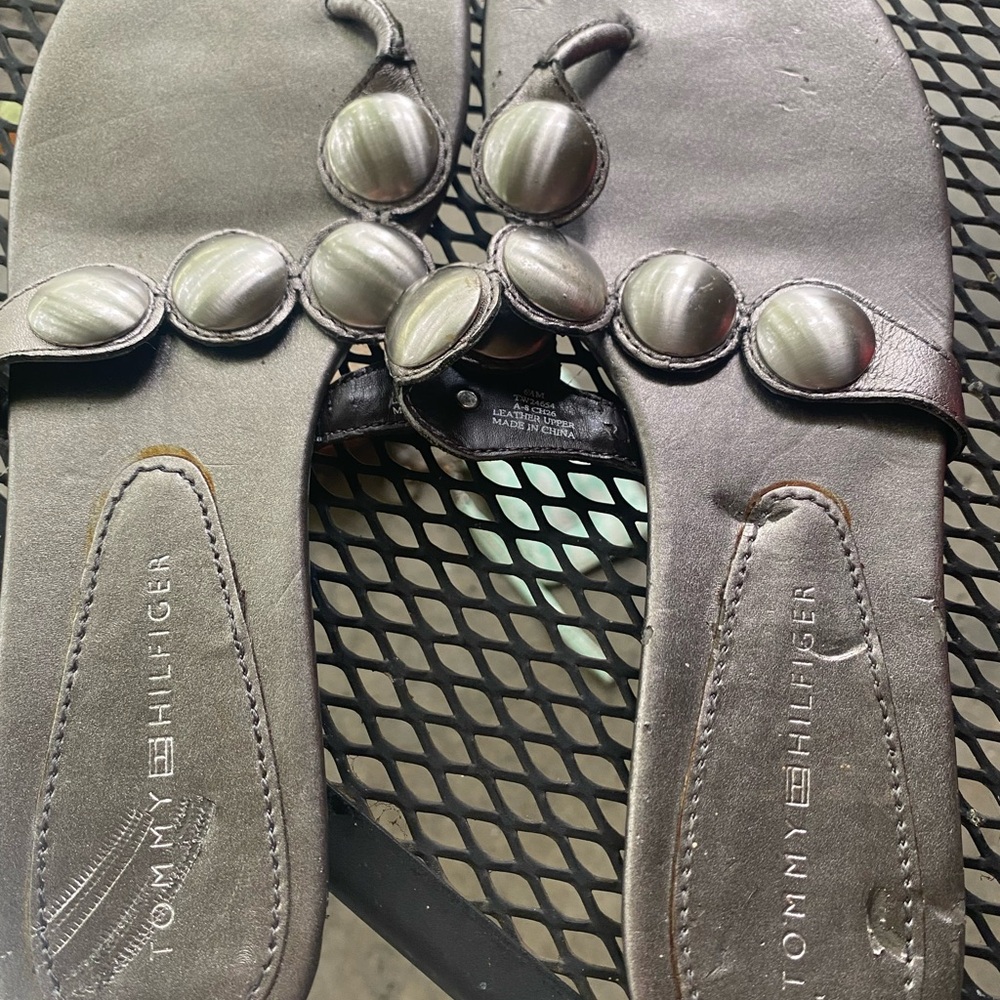 Tommy Hilfiger Silver Women's Sandals